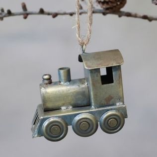 julepynt tog i messing look til ophæng