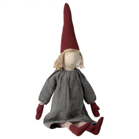 Maileg nissepige stor siddende