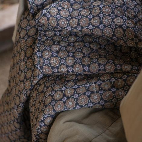 ib laursen plaid med blomster mønster