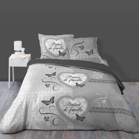 Billede af Sengetøj med skrift