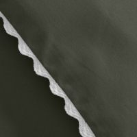 nærbilled af sengesæt grønt med blonde 240x220 til king size dobbeltdyne