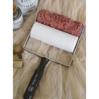 Malerulle med mønster stor blomst cornflower