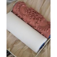 Malerulle med mønster stor blomst