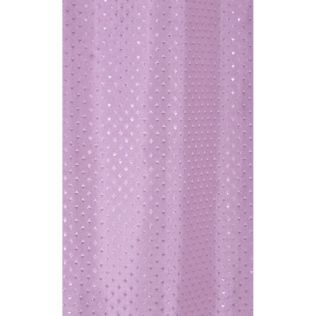 Bruseforhæng 240 cm lilla nærmest syren farve i vaskbar polyester 180x240 cm.