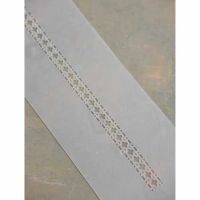 Stencil skabelon med mønster til lige kant genbrugelig