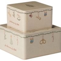 Kagedåse Maileg sæt med 2 stk til opbevaring af småkager