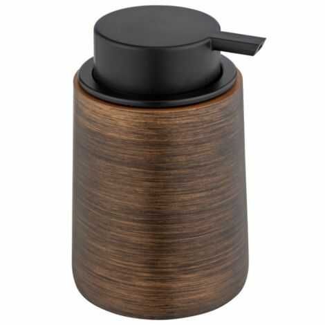 Palena kobber sæbedispenser med sort pumpe til badeværelset