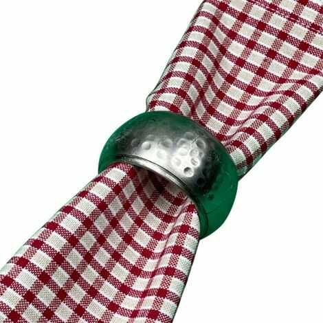 Julestofservietter med servietring på