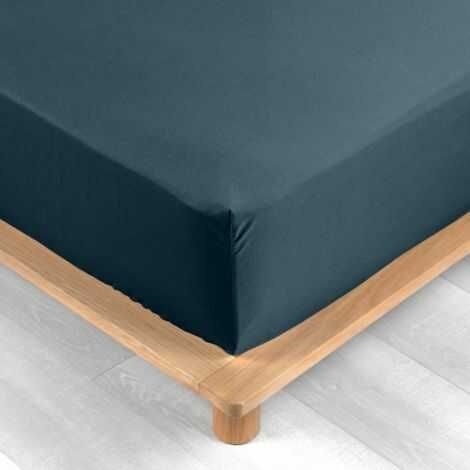 Billede af Mørke blåt facon lagen 180x200