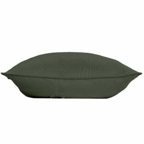 Pyntepudebetræk set fra siden