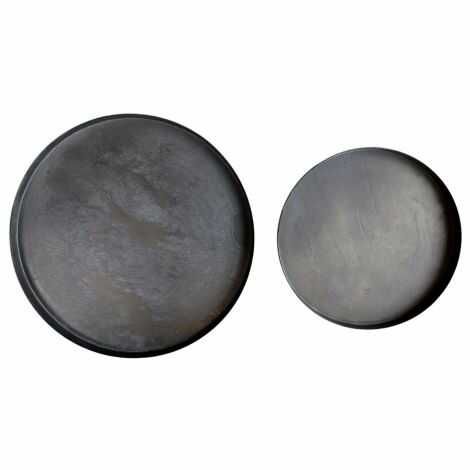 Lysbakke i sort metal antique look fra Chic Antique