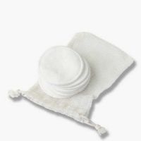 Genanvendelige vatrondeller 10 stk. i pose vaskbare til fjernelse af makeup og resning af ansigt