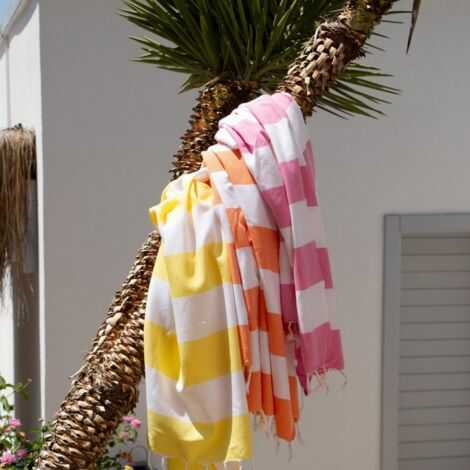 Billede af Pink håndklæder