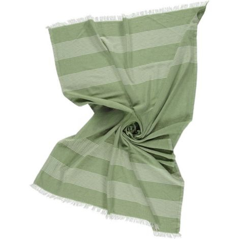 Olivengrønne håndklæder
