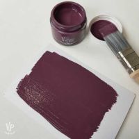 Lilla kalkmaling posh plum blommefarvet vintage paint til maling af træ, glas, metal og meget mere