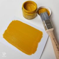Sennepsgul kalkmaling Marvellous mustard til maling af møbler, vægge og æsker