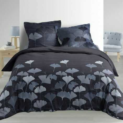 Billede af King size sengetøj mørkeblåt