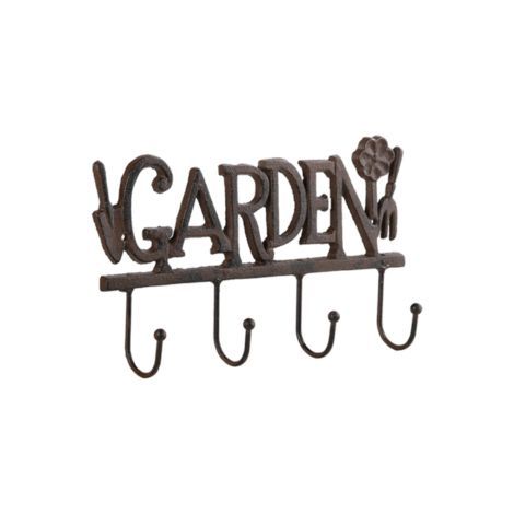 Garden knagerække til ophæng på væg i haven eller skuret