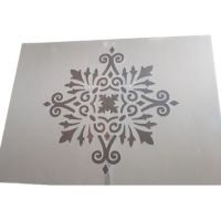 Stencil plast stars til maling og dekoration på vægge, gulve og møbler