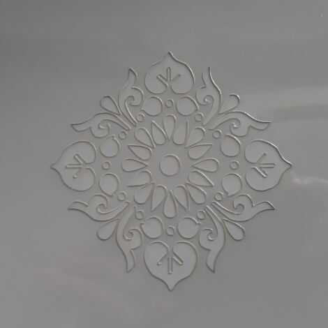 Dekorations skabeloner til maling i plast genbrugelig