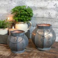 Lanterne udendørs stående til pynt og dekoration med lys