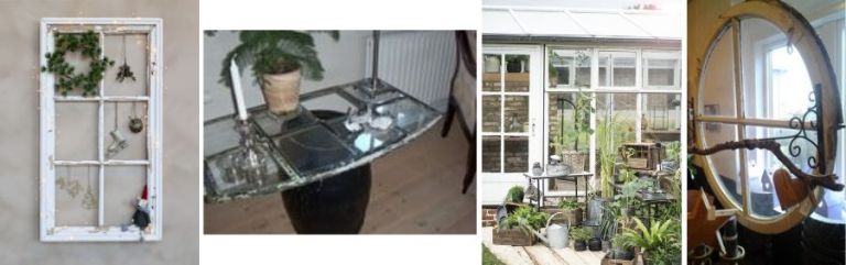 Genbrug af gamle vinduer