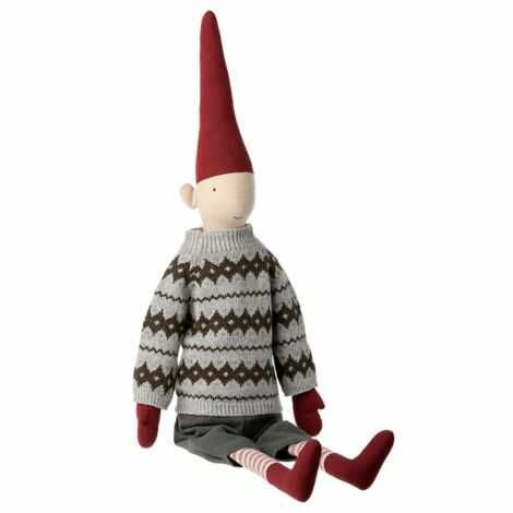 Maileg nissedreng stor til pynt og dekoration til jul