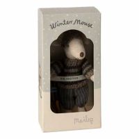 Maileg storebror mus leveres i fin gaveæske