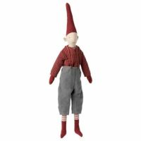 Maileg nisse Magnus i fint juledress