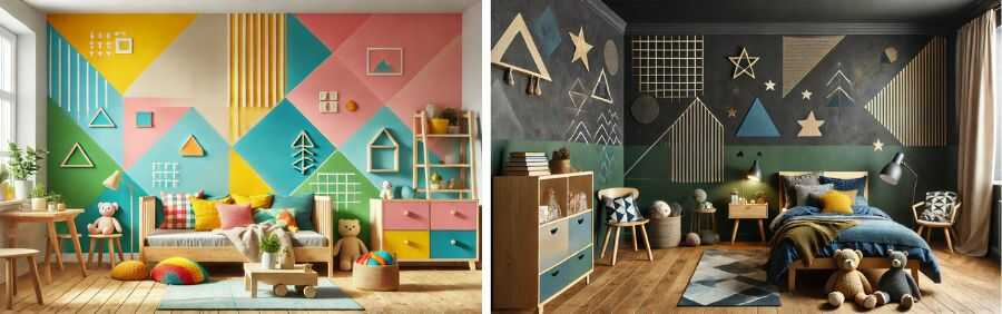kreativitet-paa-boernevaerelse-med-flotte-diy-kalkmaling-farver-og-moenstre - Fit 1200x1200