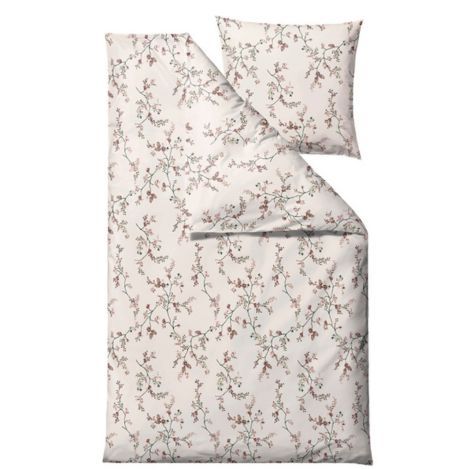 Lækkert sengetøj med blomster 140X220 cm i bomuld fra SÖDAHL