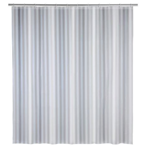 Peva badeforhæng 180x200 cm med frostede striber