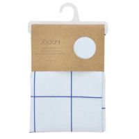 Badeværelsesforhæng 220 cm lyseblå design 180x220 med store tern fra Södahl