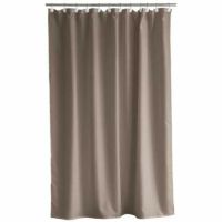 Badeforhæng 220 lang 180 bred comfort taupe brun fra Södahl