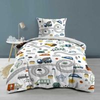 sengetøj-børn-140x200-lagt-på-enkeltdyne-på-drenge-børneværelset