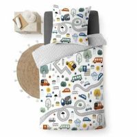 sengetøj-børn-140x200-cm_med biler, veje og træer