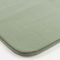 Måtte til badeværelse set tæt på i mikrofiber