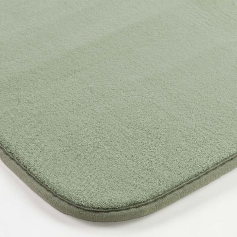Måtte til badeværelse set tæt på i mikrofiber