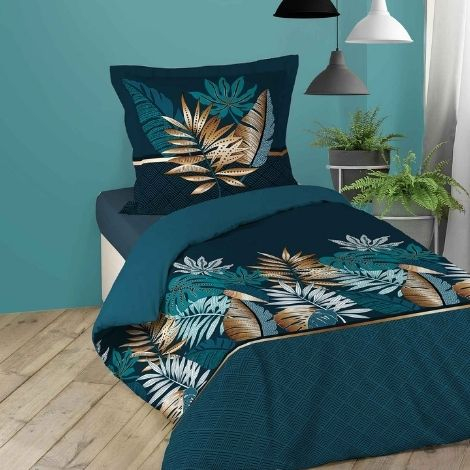 Sengetøj bomuld med print