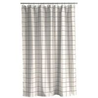 Smukke badeforhæng offwhite med tern design fra södahl